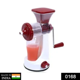 0168 Manual Fruit Vegetable Juicer with Juice Cup and Waste Collector