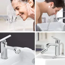 9089 Splash Filter Faucet, Sink Faucet Sprayer Head Suitable for  Kitchen Bathroom Faucet