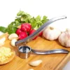 3042 Stainless Steel Garlic Press Crusher (With Box) - Image 4