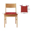 9037 Square Chair Pad Seat Cushion for Car Pad, Indoor/Outdoor with Ties (15 inch) - Image 7