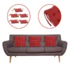 9037 Square Chair Pad Seat Cushion for Car Pad, Indoor/Outdoor with Ties (15 inch) - Image 6