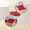 9037 Square Chair Pad Seat Cushion for Car Pad, Indoor/Outdoor with Ties (15 inch) - Image 4