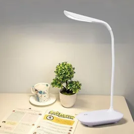BZ02 Battery Operated Table Lamp for Study Led Light, Led Desk Light Touch Control Eye Caring, Desk Lamp for Work from Home, Portable Reading Light…