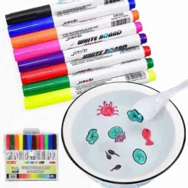 UV15 Magical Water Painting Pen, 12 Pack Water Painting Floating Marker Pen, Learning Toys, Educational Toys Gift Crafts for Girls Boys Kids (12 Markers,…