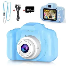 AE06 Kids Camera for Girls Boys, Kids Selfie Camera Toy 13MP 1080P HD Digital Video Camera for Toddler, Christmas Birthday Gifts for 3-10 Years Old Children (Multicolor)