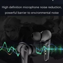 CS63 G11 TWS Gaming Earbuds 13mm HD Dynamic Driver, Touch Controls Bluetooth Headset Wireless in Ear Earbuds with mic Dynamic Driver, Immersive Audio, Touch Control (Gaming TWS)