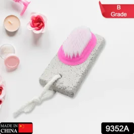 9352A HAND AND FOOT BRUSH WITH PUMICE STONE TO REMOVE DEAD SKIN & CALLUS