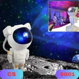 SG01 ROBOT SKY SPACE STARS LIGHT ASTRONAUT GALAXY PROJECTOR, NIGHT LAMP, BEDROOM, KIDS, PROJECTOR, REMOTE CONTROL, STAR PROJECTOR WILL TAKE CHILDREN’S TO EXPLORE THE VAST STARRY SKY FOR ADULTS, RAKSHA BANDHAN, DIWALI GIFT
