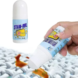 129 CLOTHES STAIN REMOVER BEAD DESIGN EMERGENCY STAIN RESCUE ROLLER-BALL CLEANER FOR NATURAL FABRIC REMOVES OIL ALMOST ALL TYPES OF FABRICS