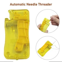 133 NEEDLE THREADER, STYLISH APPEARANCE COMFORTABLE GRIP LIGHTWEIGHT PORTABLE AUTOMATIC NEEDLE THREADER FOR SEWING FOR HOME (1 PC)