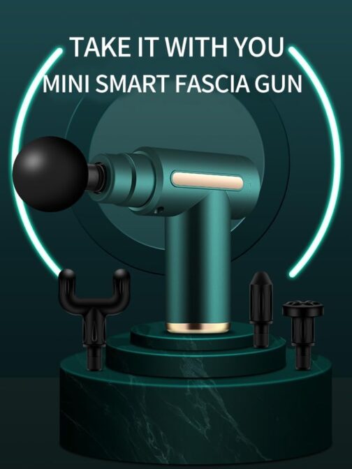 Massage Gun For Full Body Relaxation|Deep Tissue Percussion Massager Machine For Muscle Relaxation|Battery Powered And Handheld For Neck, Shoulder, Back. - Image 9